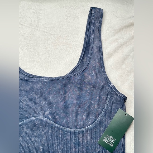 New Women’s Size XXL Compression Tank Color Indigo By Wild Fable - Picture 4 of 10